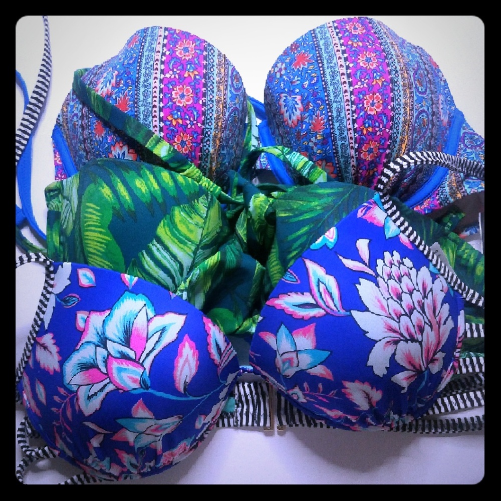 3 pieces Assorted  top bikini size:38B